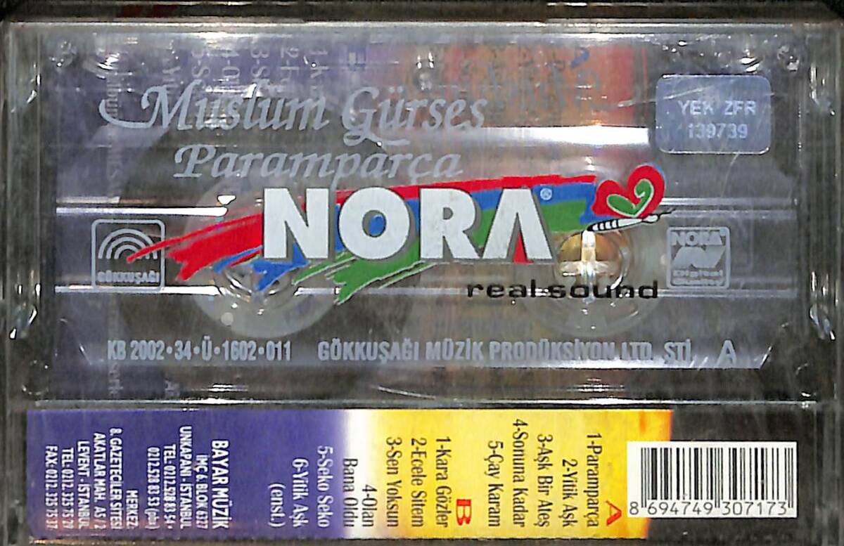 Müslüm Gürses - Paramparça Kaset (Sıfır Kaset) KST29569 - 2