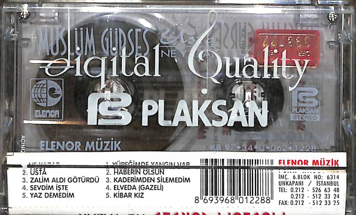 Müslüm Gürses - Usta/Ne Yazar Kaset (Sıfır) KST27991 - 2