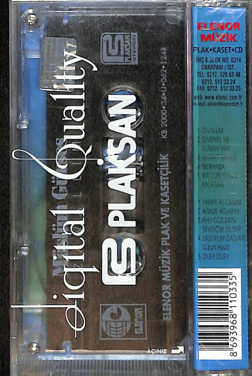 Müslüm Gürses - Zavallım Kaset (Sıfır) KST27976 - 2