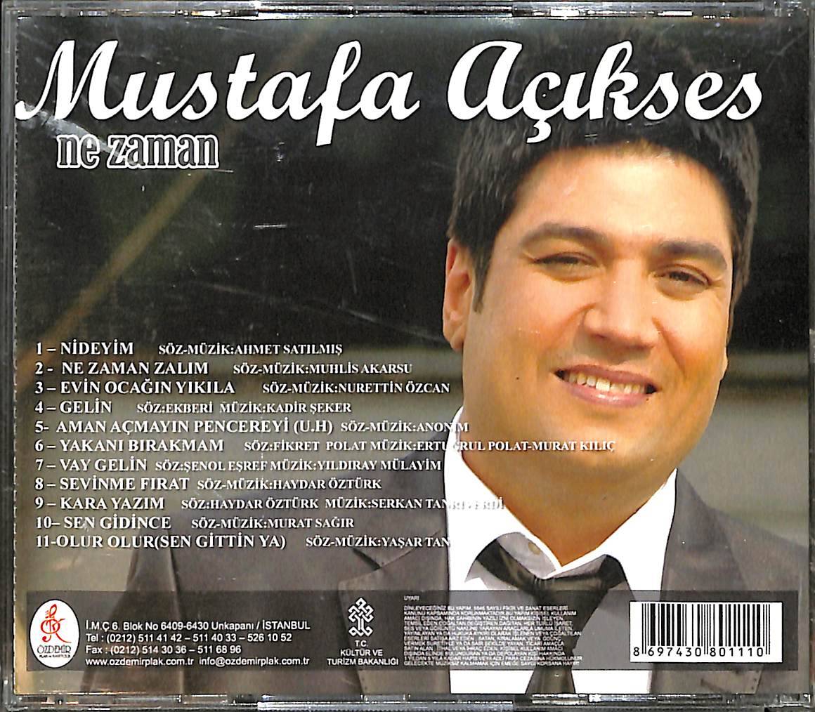 Mustafa Açıkses - Ne Zaman CD (İkinci El) CD4218 - 2