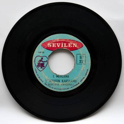 Mustafa Kandıralı - 1-Mevlana 2-Modern Karşılama PLAK (Mini LP) PLK3676 - 1