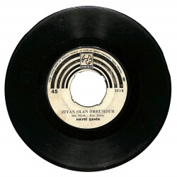 Hayri Şahin - Ziyan Olan Ömrümdür / Bırak Kader Utansın PLAK (10/6) PLK24734 - Gökçekoleksiyon