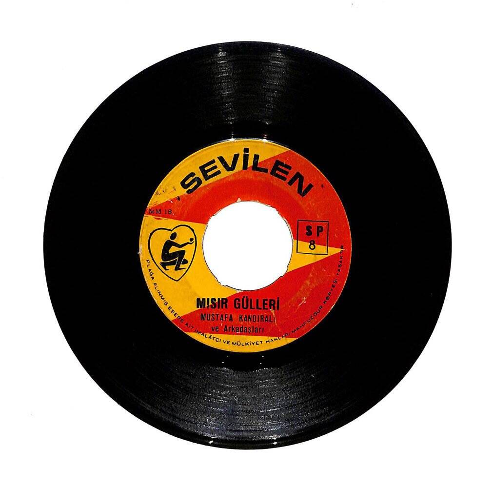 Mustafa Kandıralı ve Arkadaşları - Yeni Çiftetelli / Mısır Gülleri PLAK (10/7.5) PLK1304 - 2