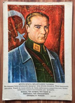 Mustafa Kemal Atatürk Kartpostal (Büyük Boy) KRT7506 - 1