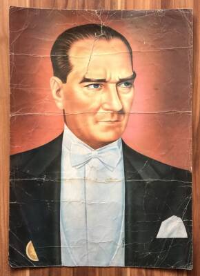 Mustafa Kemal Atatürk Kartpostal Haliyle (Büyük Boy) KRT7508 - 1