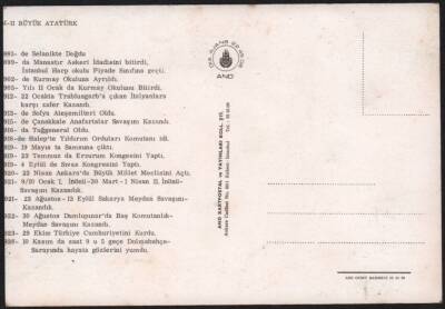 Mustafa Kemal Atatürk Kartpostal KRT2946 - 4