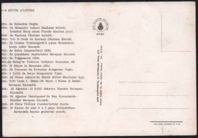 Mustafa Kemal Atatürk Kartpostal KRT2946 - 2