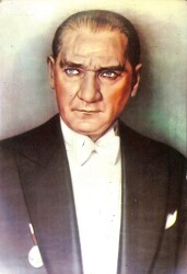 Mustafa Kemal Atatürk Kartpostal (Küçük Boy) KRT22532 - Gökçekoleksiyon