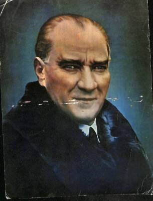 Mustafa Kemal Atatürk Orta Boy Kartpostal KRT12121 - 1