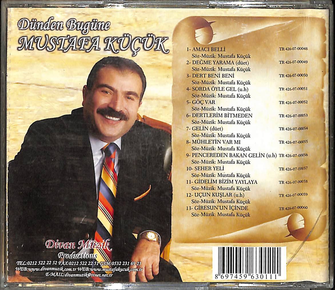 Mustafa Küçük - Dünden Bugüne CD (İkinci El) CD5604 - 2