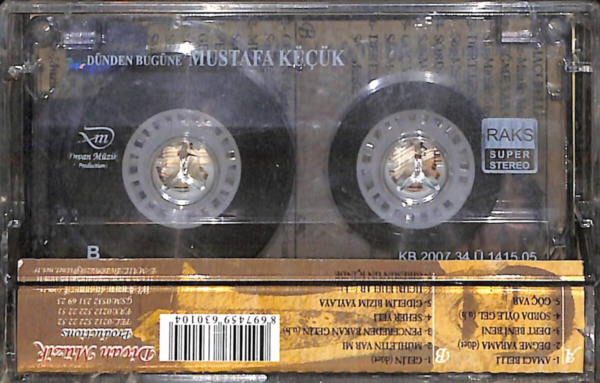 Mustafa Küçük - Dünden Bugüne Kaset (İkinci El) KST27896 - 2