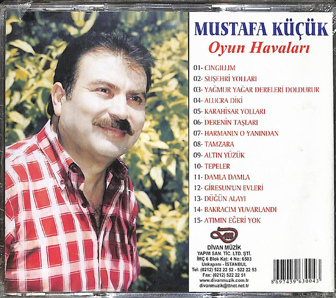 Mustafa Küçük - Oyun Havaları CD (Sıfır) CD5596 - 2