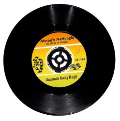 Mustafa Necipoğlu - İçim Kan Ağlıyor Benim / Unutmak Kolay Değil Plak (10/7) PLK19860 - 2