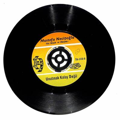 Mustafa Necipoğlu - İçim Kan Ağlıyor Benim / Unutmak Kolay Değil Plak (10/7) PLK19860 - 2