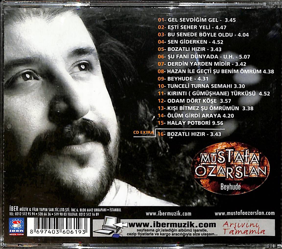 Mustafa Özarslan - Beyhude CD (İkinci El) CD5095 - 2