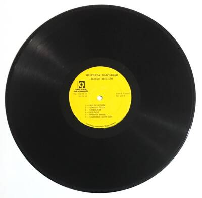 Mustafa Sağyaşar - Elveda Sevgilim LP Plak PLK431 - 3