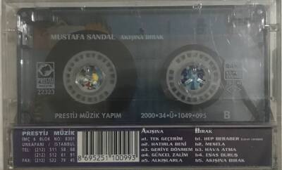 Mustafa Sandal - Akışına Bırak Kaset (İkinci El) KST18597 - 2
