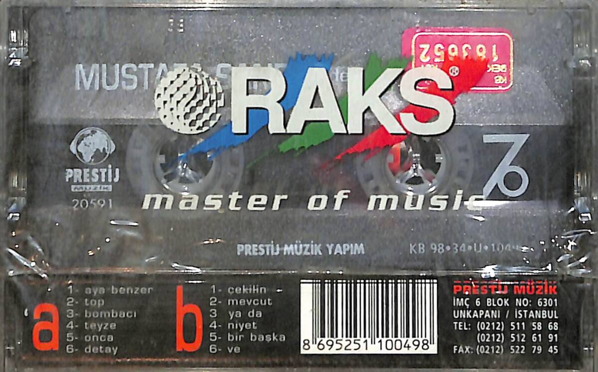 Mustafa Sandal - Detay Kaset (Sıfır Kaset) KST29229 - 2