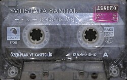Mustafa Sandal - Gölgede Aynı Kaset (İkinci El) KST27747 - 1