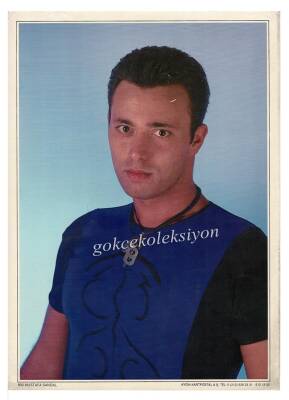 Mustafa Sandal Orta Boy Kartpostal Çok Temiz KRT7172 - 1