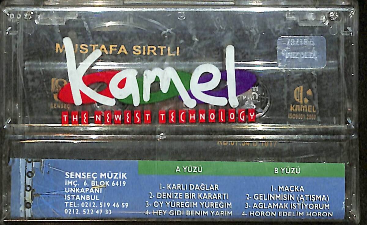 Mustafa Sırtlı - 2000 Kaset (Sıfır Kaset) KST29294 - 2