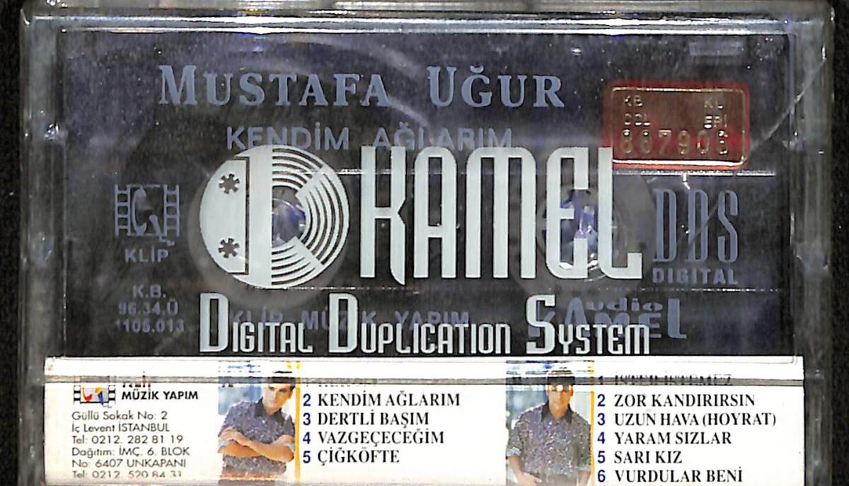 Mustafa Uğur - Kendim Ağlarım Kaset (Sıfır) KST28045 - 2