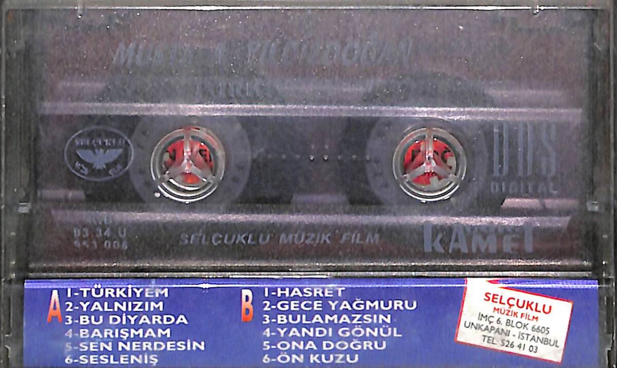 Mustafa Yildizdoğan - Türkiyem Kaset (İkinci El) KST29835 - 2