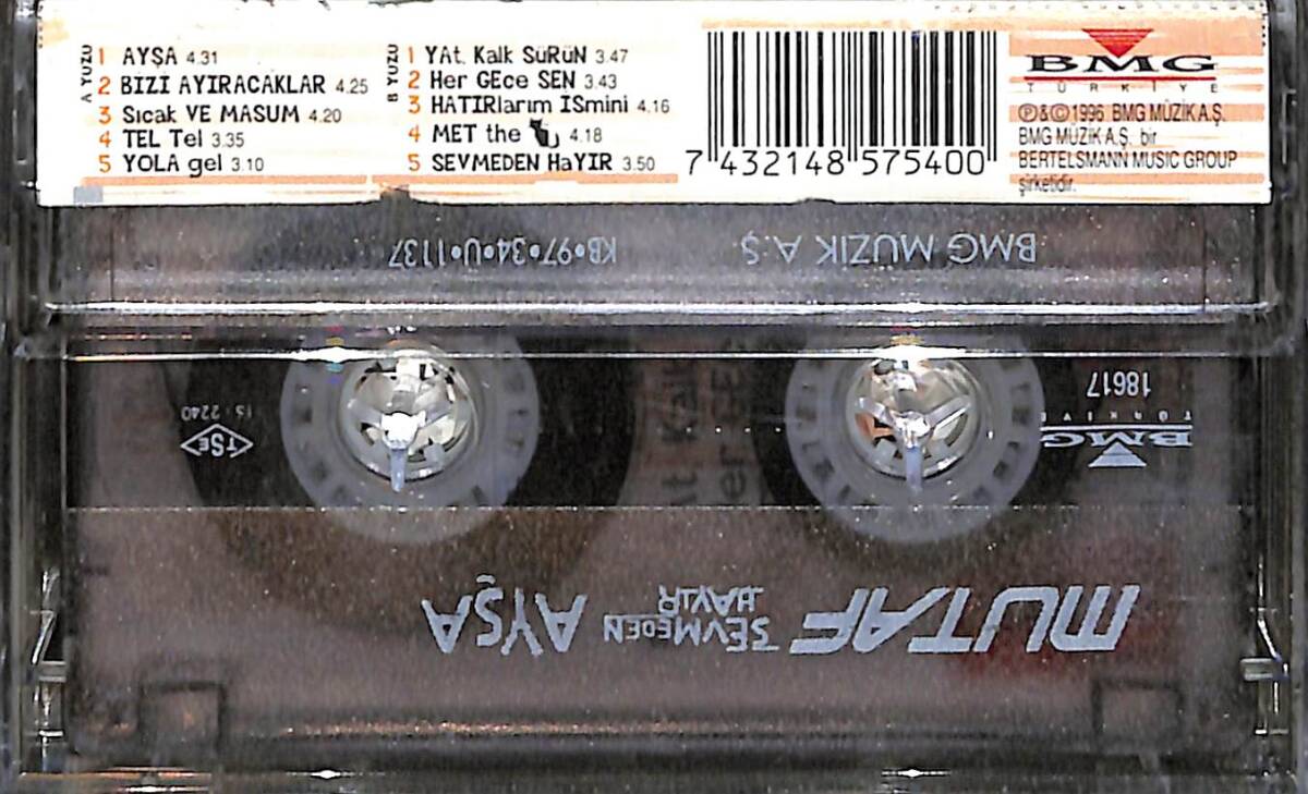 Mutaf - Ayşa Kaset (İkinci El) KST28549 - 2