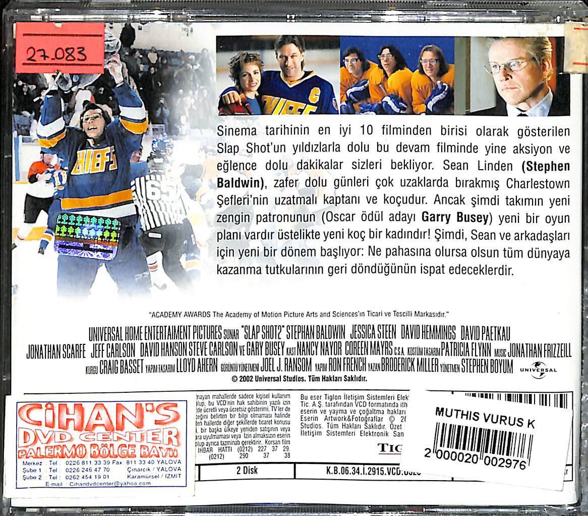 Müthiş Vuruş 2 Buzları Kırmak VCD Film VCD15702 - 2