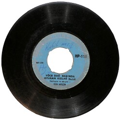 Nuh Akgün - Yüce Dağ Başında Oturan Kızlar / Sazımın Edasına PLAK (10/5.5) PLK24765 - Gökçekoleksiyon