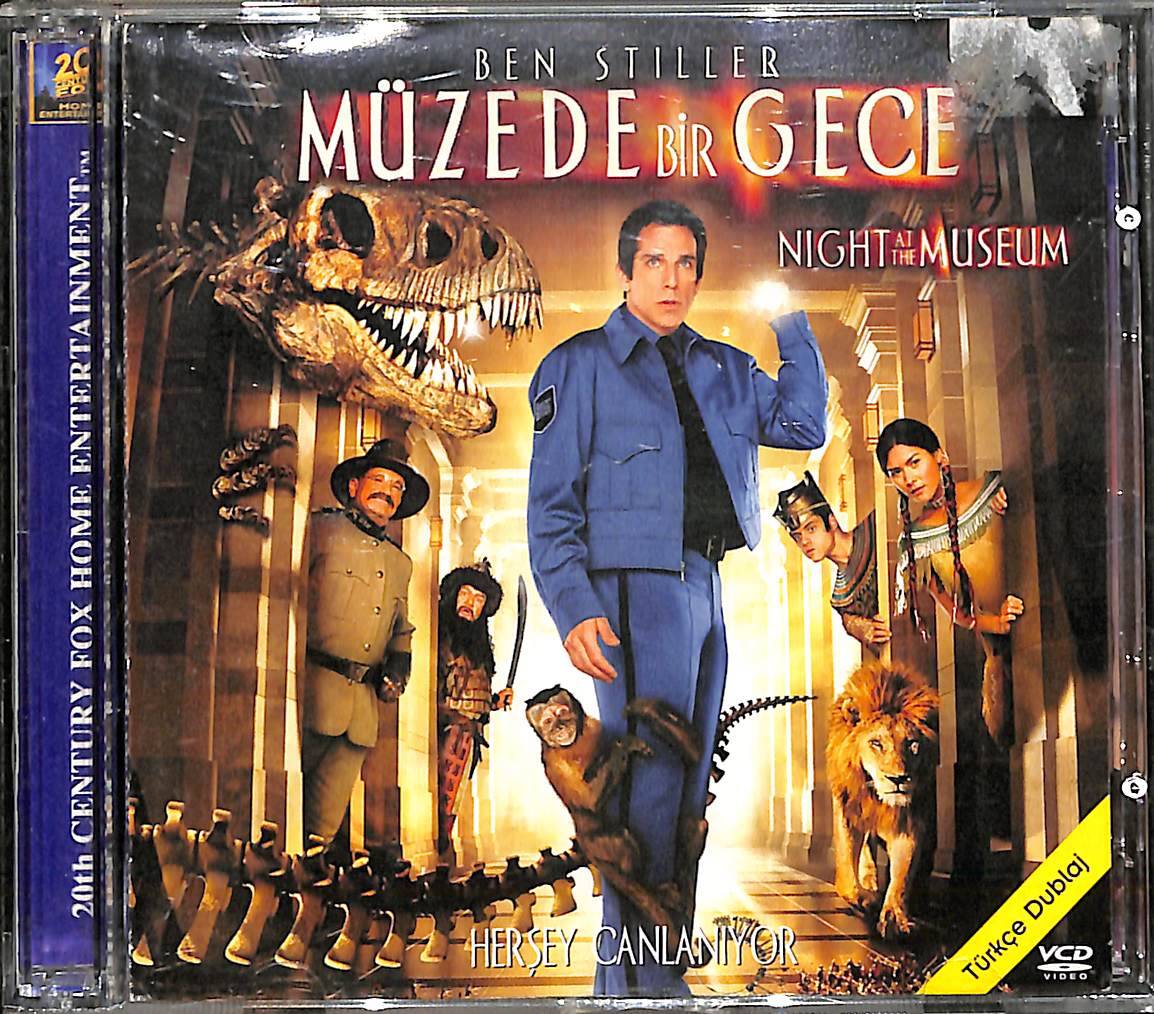 Müzede Bir Gece – Night at the Museum (2006) Orijinal VCD Film VCD28506 - 1