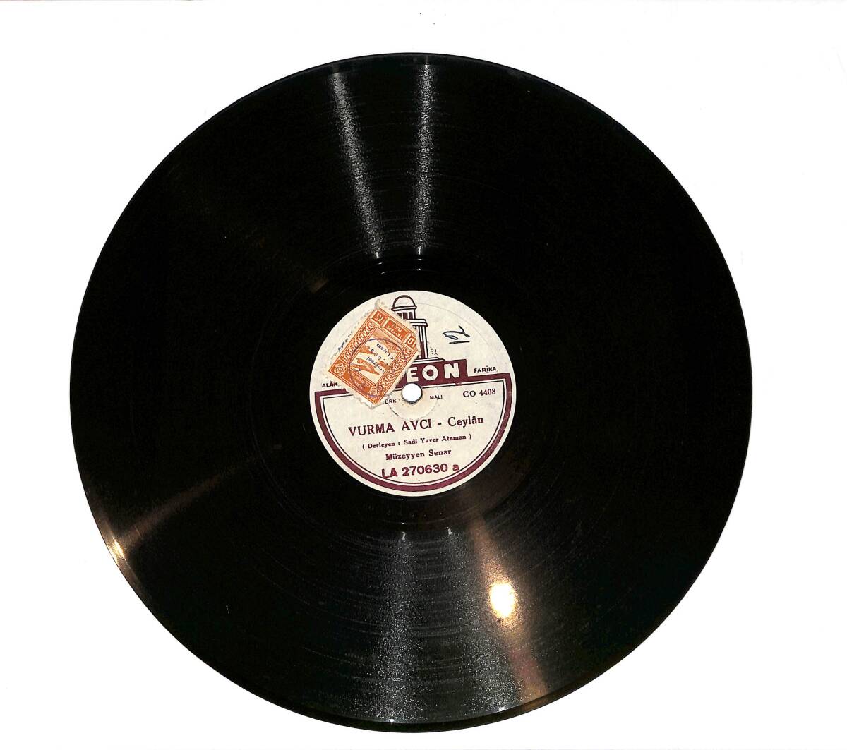 Müzeyyen Senar - Ağlamakla İnlemekle / Vurma Avcı TAŞ PLAK (10/7.5) PLK23484 - 2