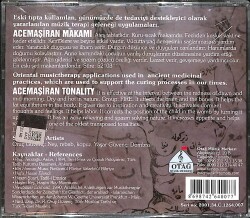 Müzikterapi Acemaşiran Makamı CD (İkinci El) CD4997 - 2