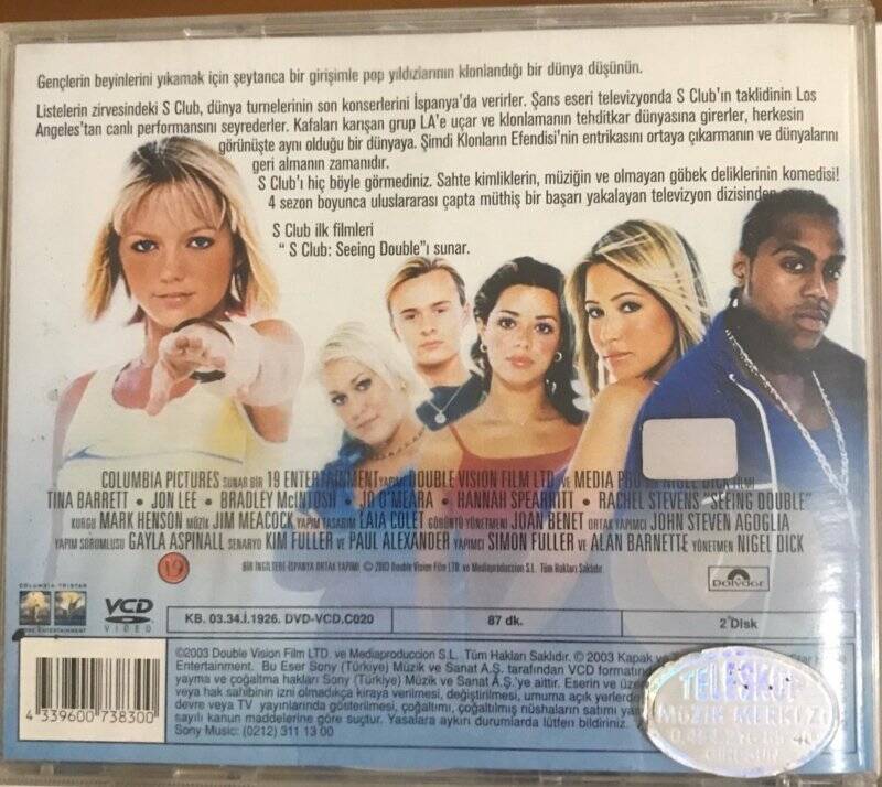 Müzisyenler Savaşı Seeing Double VCD Film VCD6683 - 2
