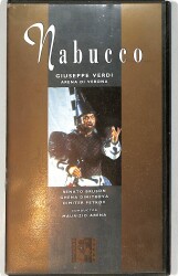 Nabucco , Giuseppe Verdi VHS Film (İkinci El) VHS21 - 1