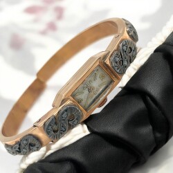 Nacar 18 Ayar Elmas Taşlı Bayan Kol Saati ELM268 #24.54 - 4