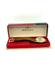 Movado 18 Ayar Kurmalı Erkek Kol Saati SAA166 - 1