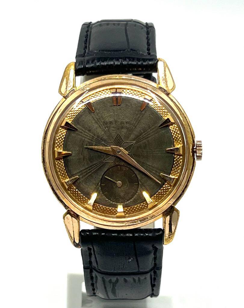 Nacar Akrep Kas Altın Kaplama Kurmalı Kol Saati SAA098 #3.46 - 1