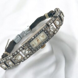 Nacar An Ayar Elmas Taşlı Bayan Kol Saati ELM226 #24 - 2