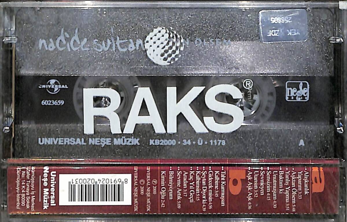 Nadide Sultan - Aşktan Ölsem Kaset (Sıfır Kaset) KST29552 - 2
