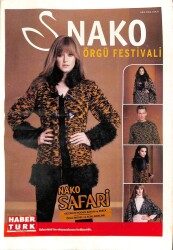 Nako Örgü Festivali Dergisi DRG1598 - Gökçekoleksiyon