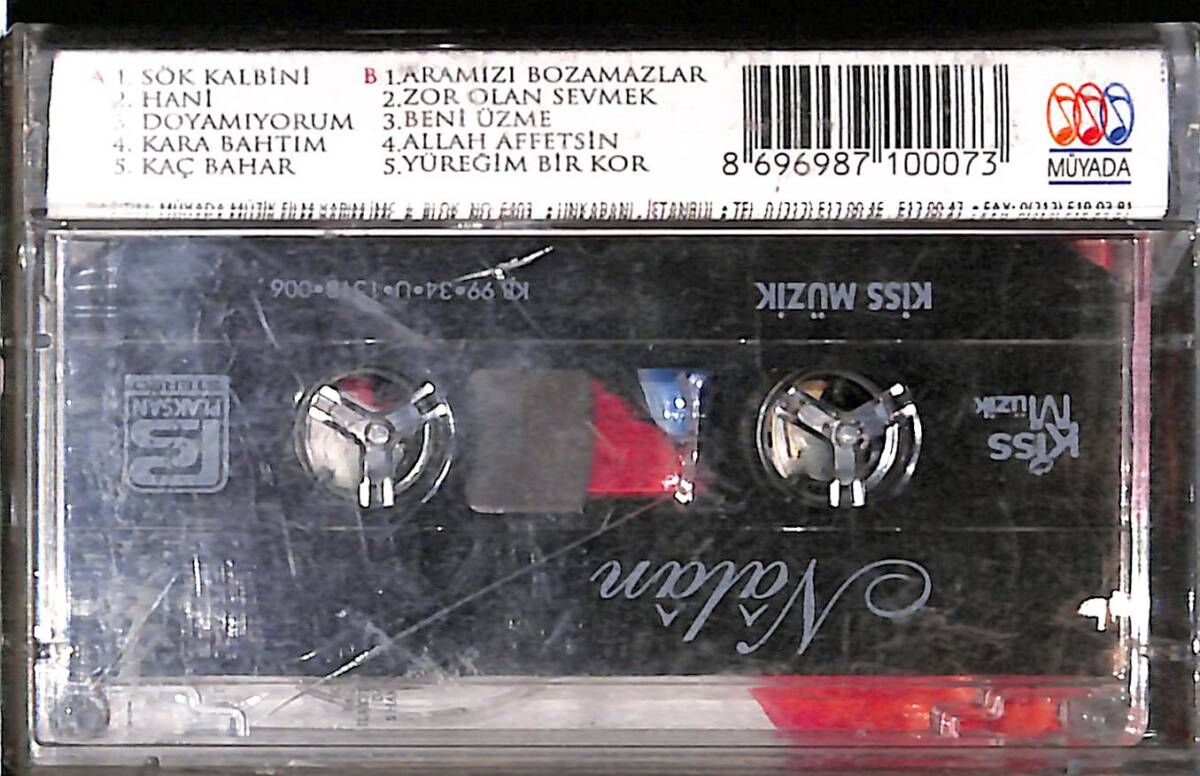 Nalan - Sök Kalbimi Kaset (İkinci El) KST27682 - 2