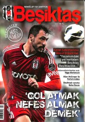 NAMAĞLUP TEK ŞAMPİYON BEŞİKTAŞ DERGİSİ SAYI 135 ARALIK 2012 - HUGO ALMEIDA KTP3349 - Gökçekoleksiyon