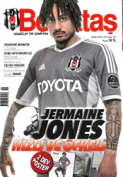 NAMAĞLUP TEK ŞAMPİYON BEŞİKTAŞ DERGİSİ SAYI4 Nisan 2014 - Jermaine Jones KTP3351 - Gökçekoleksiyon
