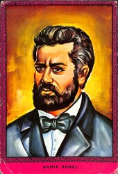 Namık Kemal Kartpostal (Küçük Boy) KRT21352 - Gökçekoleksiyon