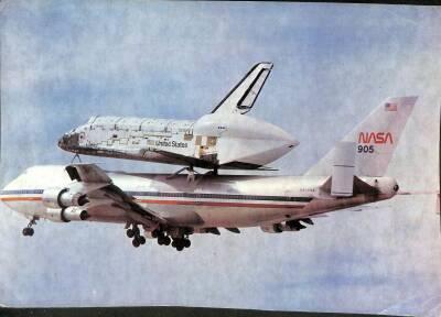 NASA 905 Uçak Kartpostalı KRT17823 - 1