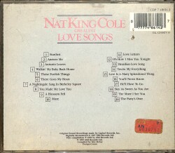 Nat King Cole - Greatest Love Songs CD (İkinci El) CD4807 - 2