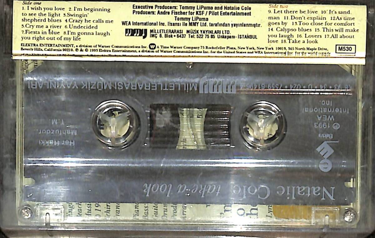 Natalie Cole - Take A Look Kaset (İkinci El Kaset) KST29766 - 2