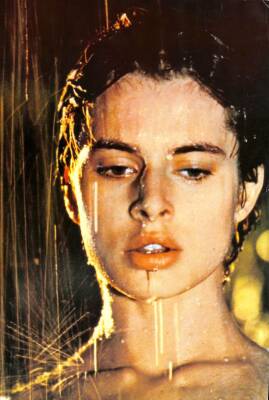 Natassia Kinski Eski Büyük Boy Kartpostal (24x34cm) KRT12610 - 1