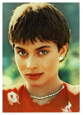 Natassia Kinski Eski Kartpostal (Büyük Boy) KRT7651 - 1